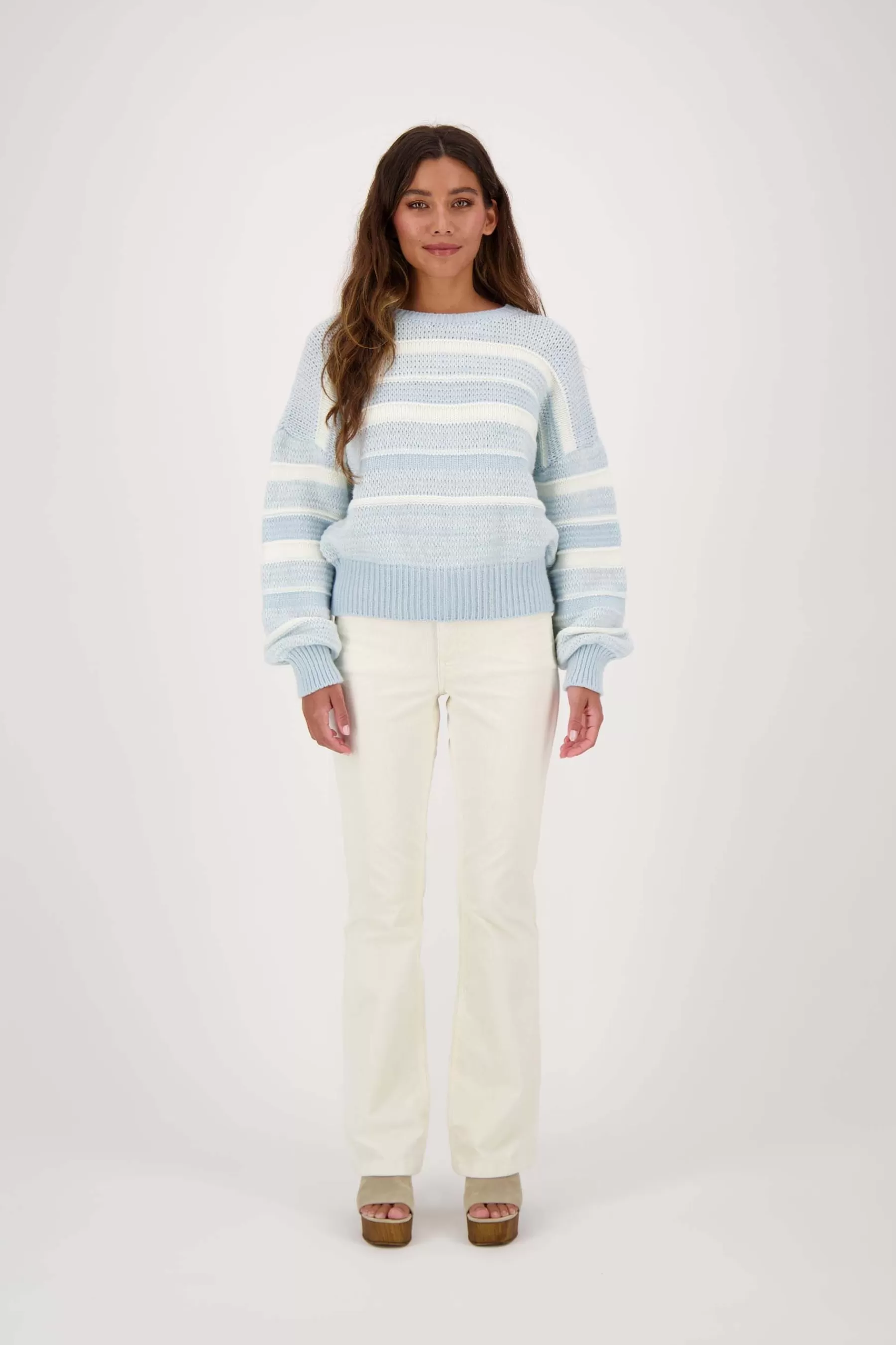 Shop flared corduroy broek Broeken & Jeans