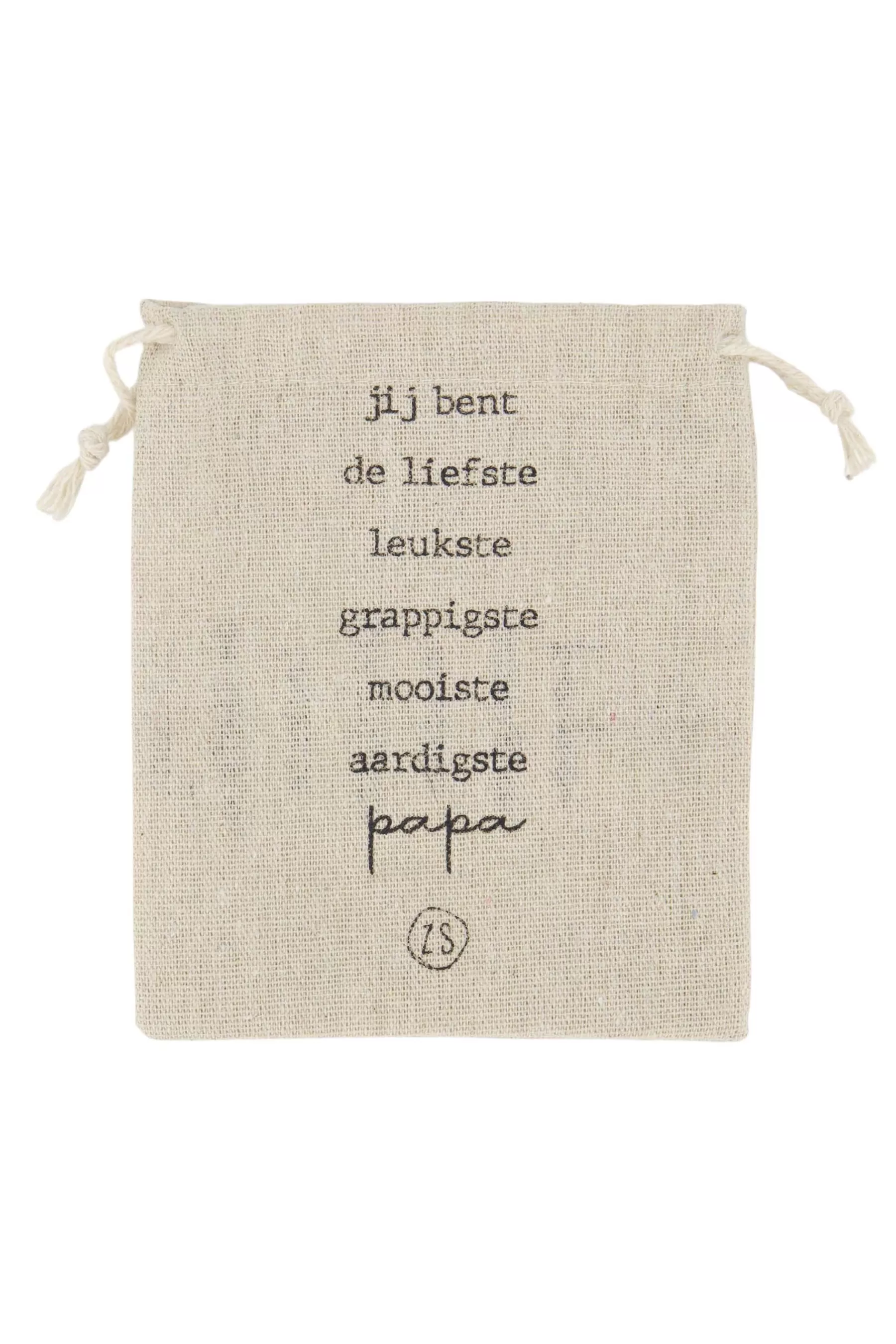 Flash Sale geurkaars in katoenen zakje papa Geurkaarsen