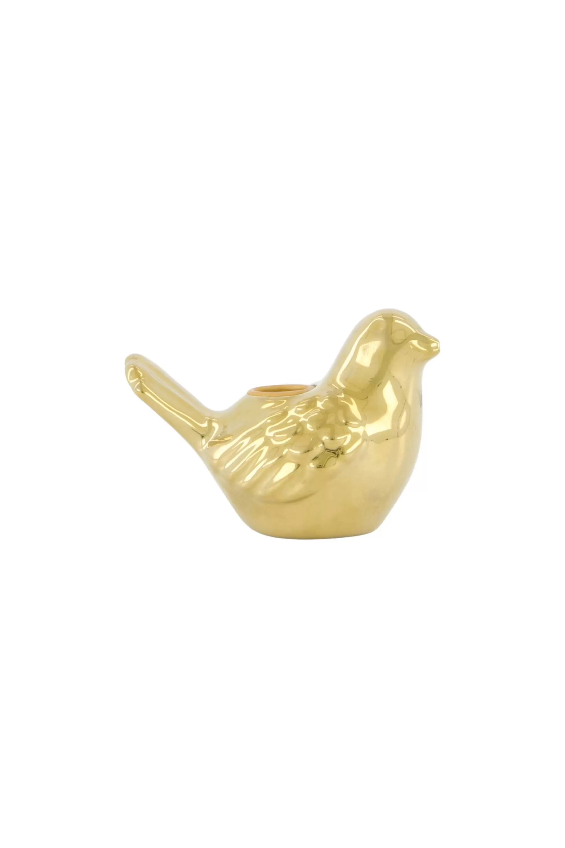 Store keramieken kandelaartje vogel Kaarsen | Kaarsenhouders