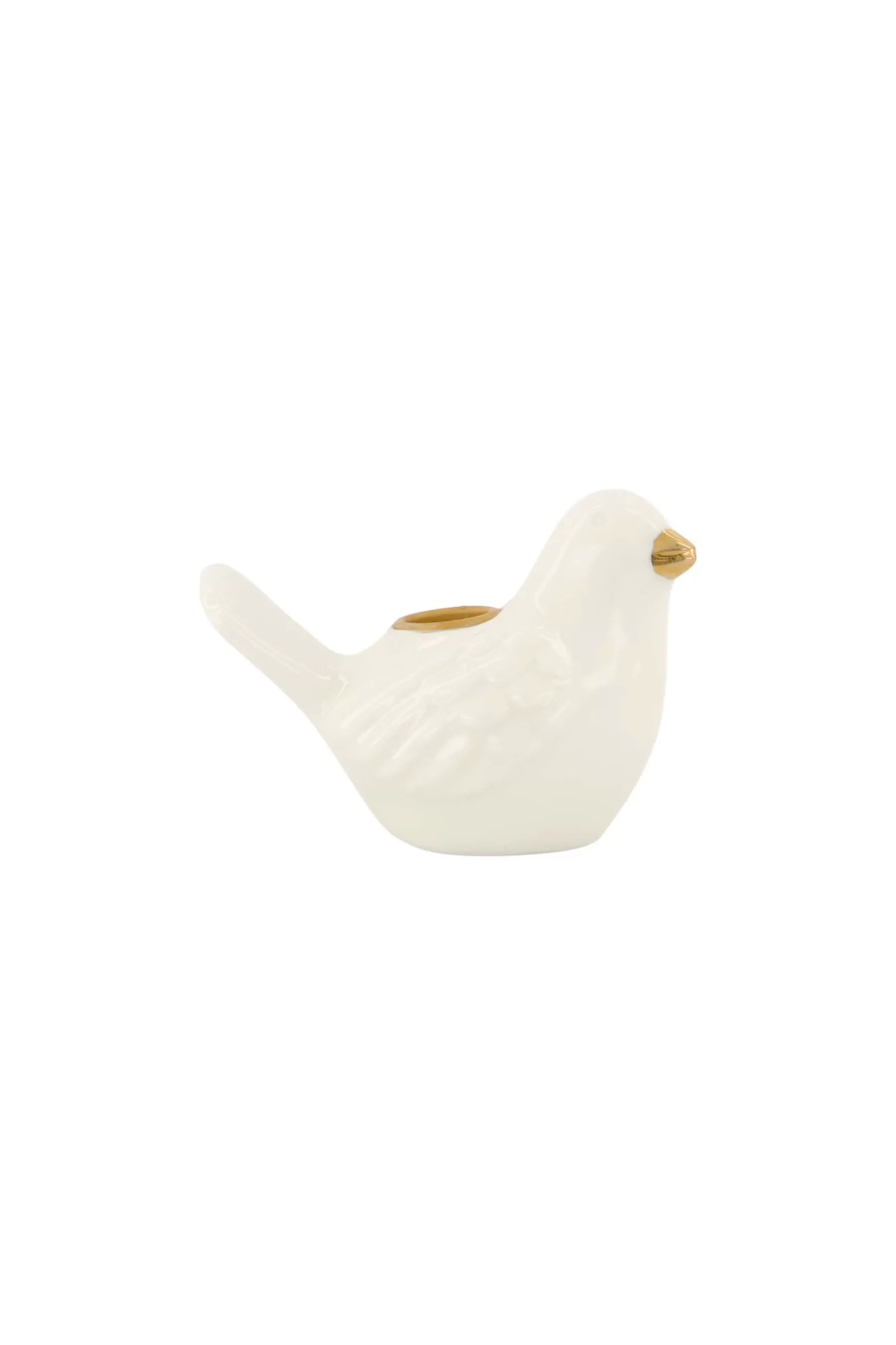 Clearance keramieken kandelaartje vogel Kaarsen | Kaarsenhouders
