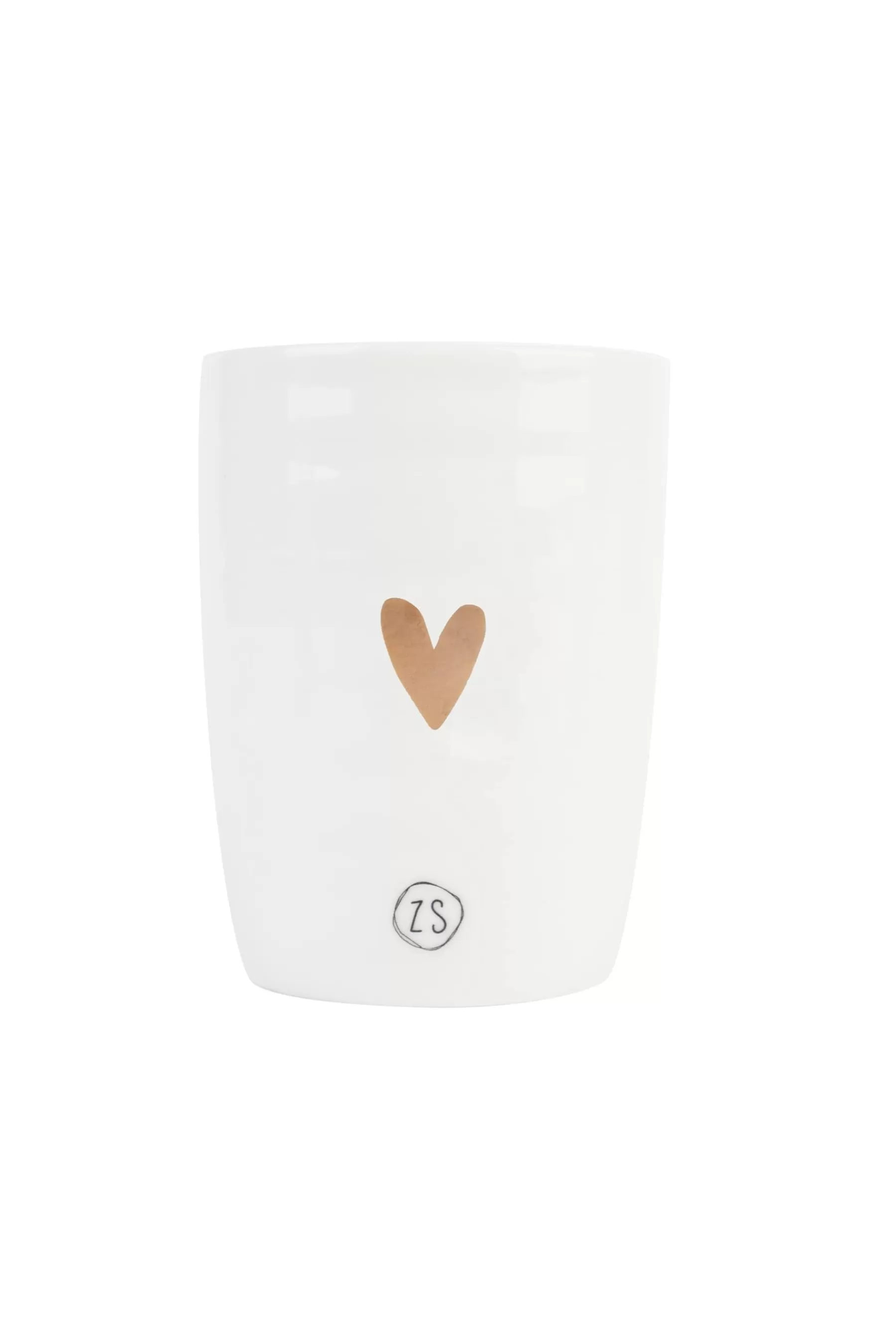 Cheap koffiemok goud hartje Servies