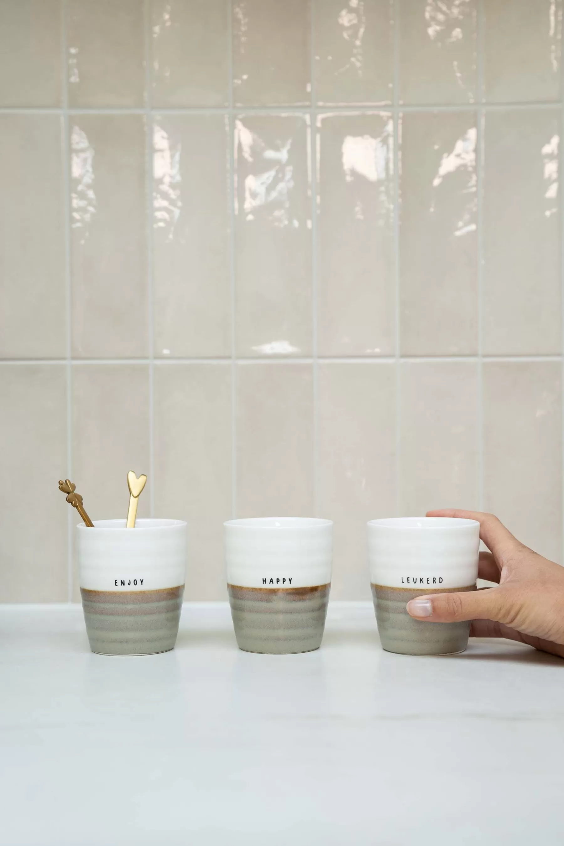 Hot koffiemok leukerd Servies