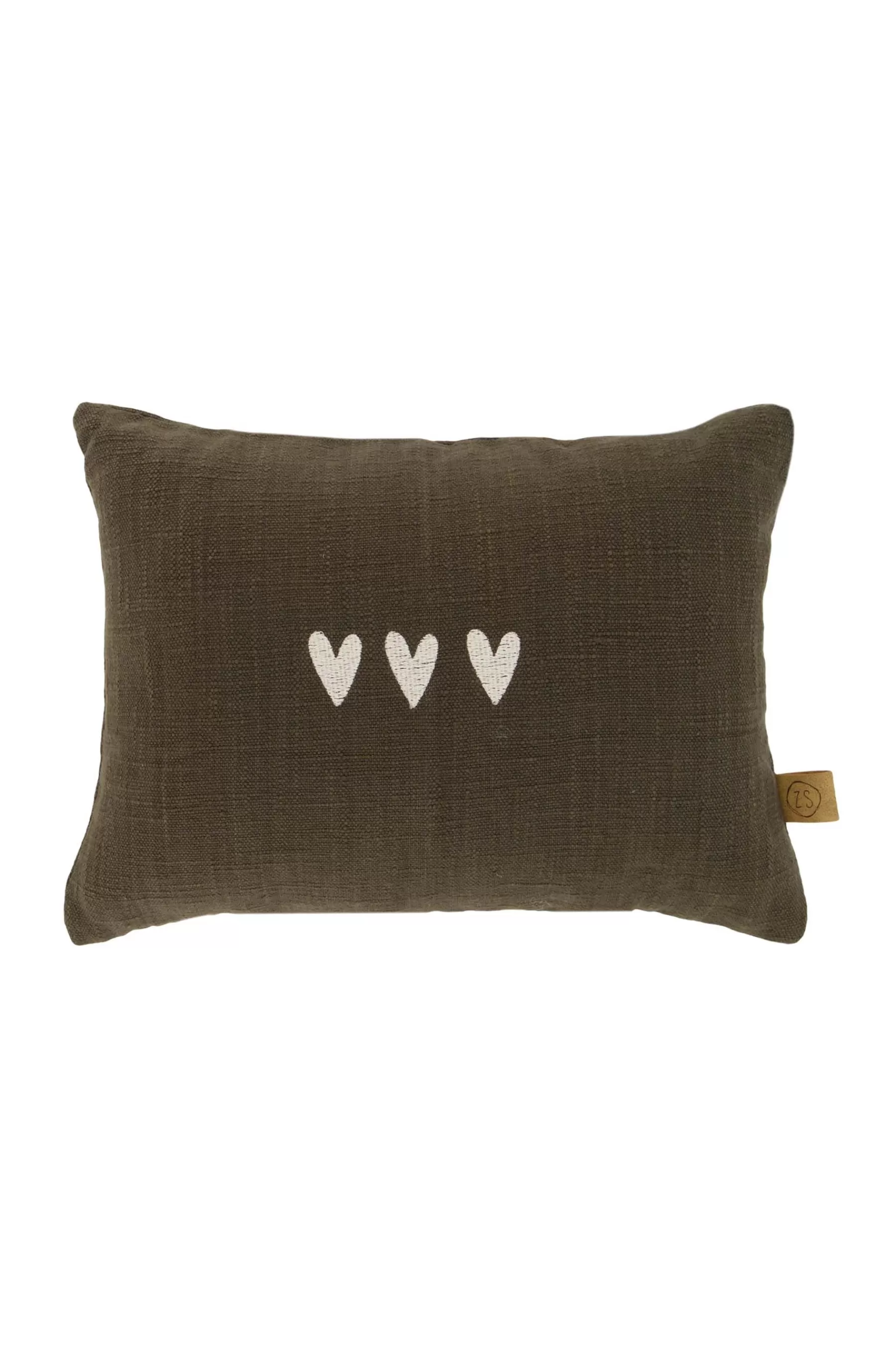 Shop kussen liefs met hartjes 35x25cm Kussens