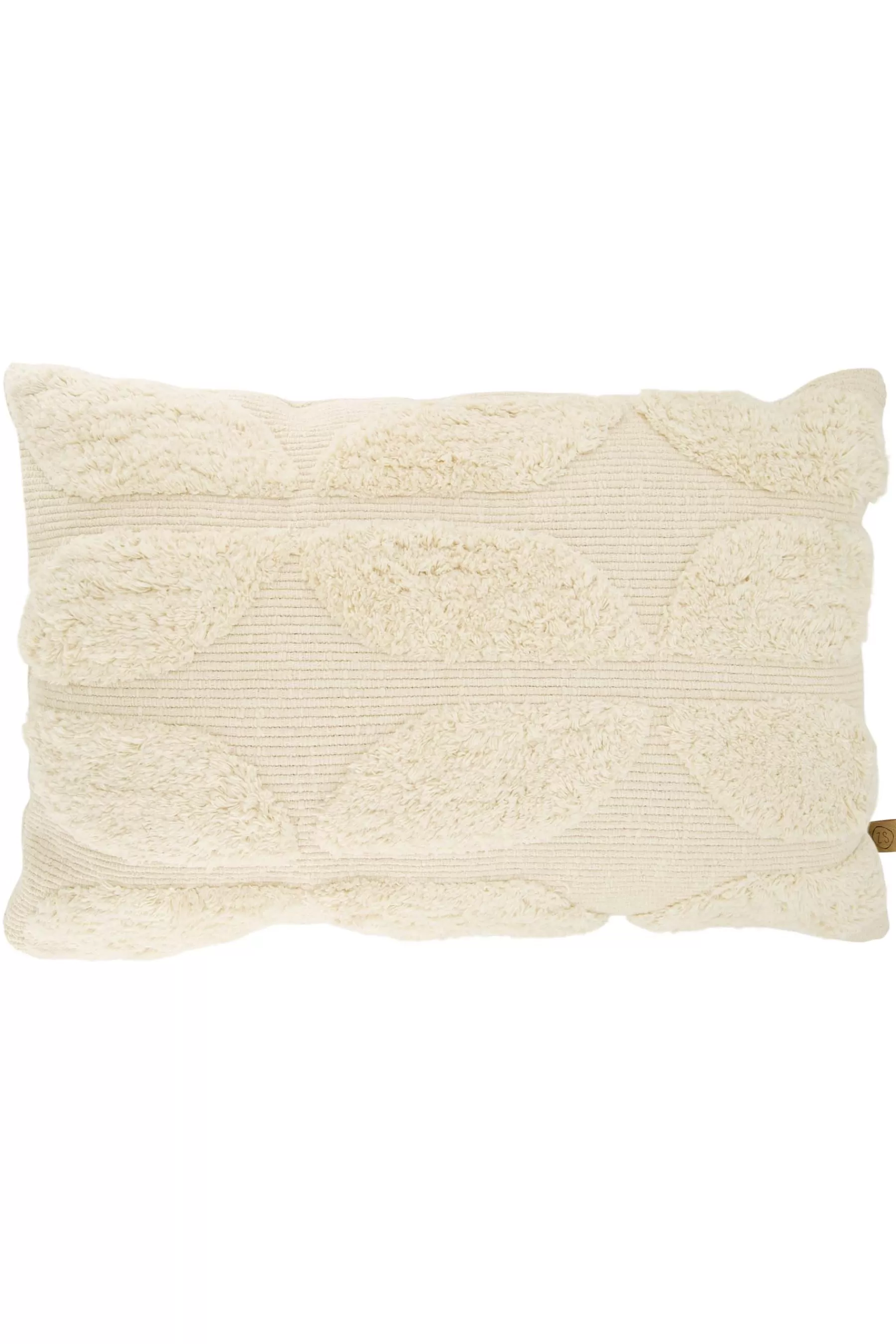 Fashion kussen tufted patroon 60x40cm off white Kussens