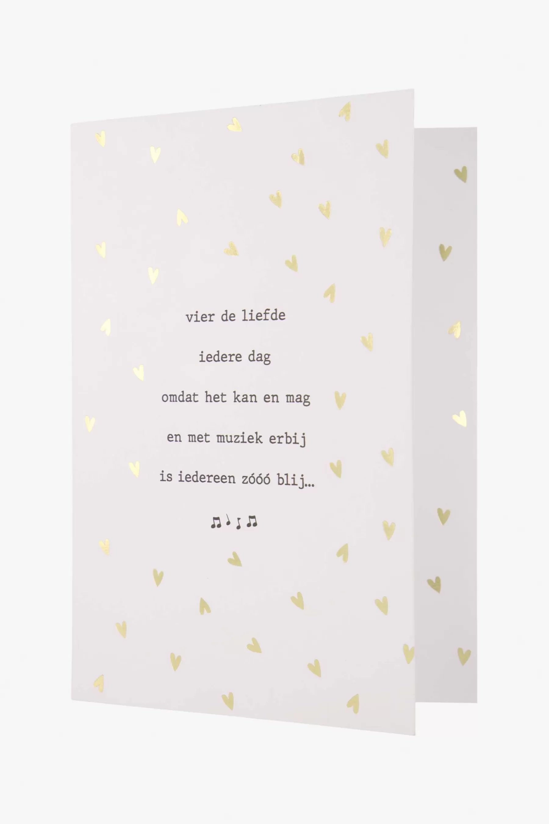 Best Sale muziekkaart vier de liefde Kaartjes