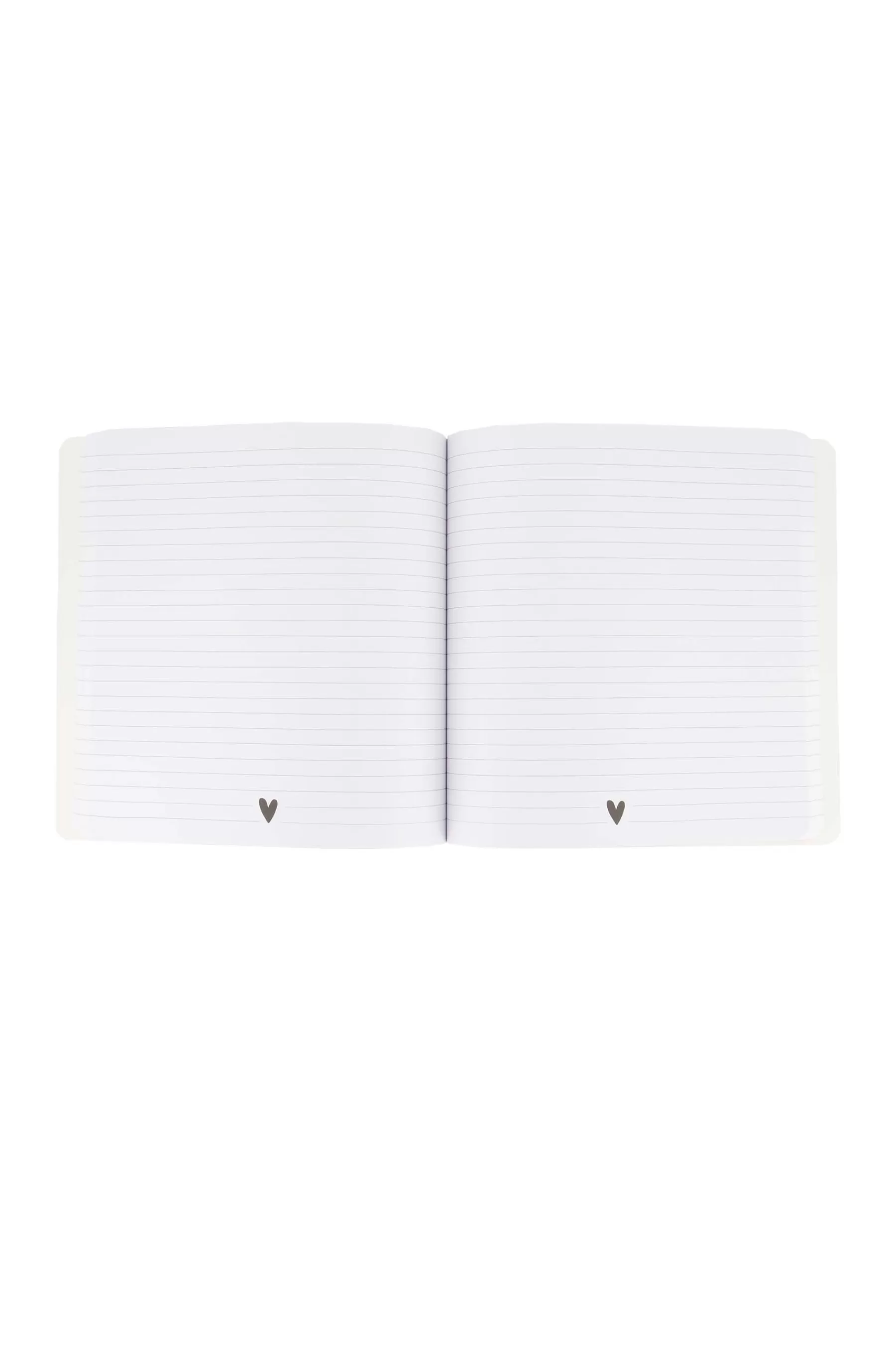 New notitieboek hartje en stipjes Notitieboeken & Schrijfwaren