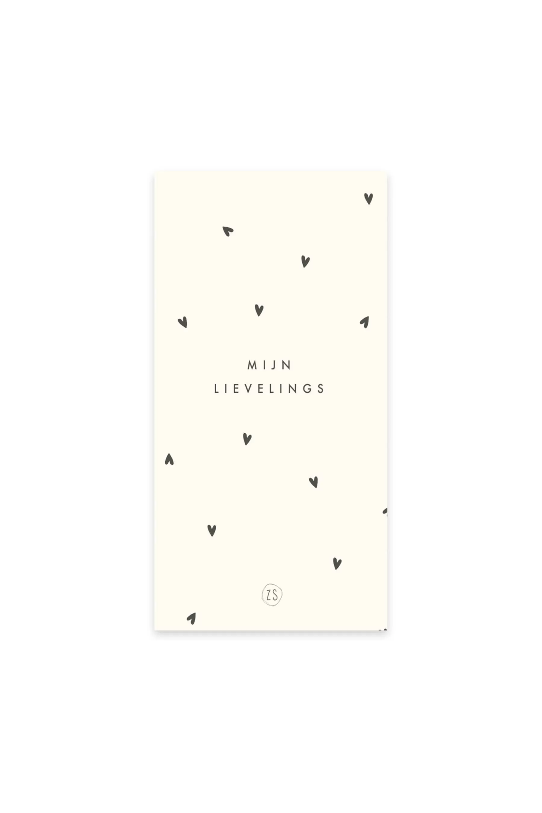 Best Sale servetten mijn lievelings hartjes 11x20cm Servetten