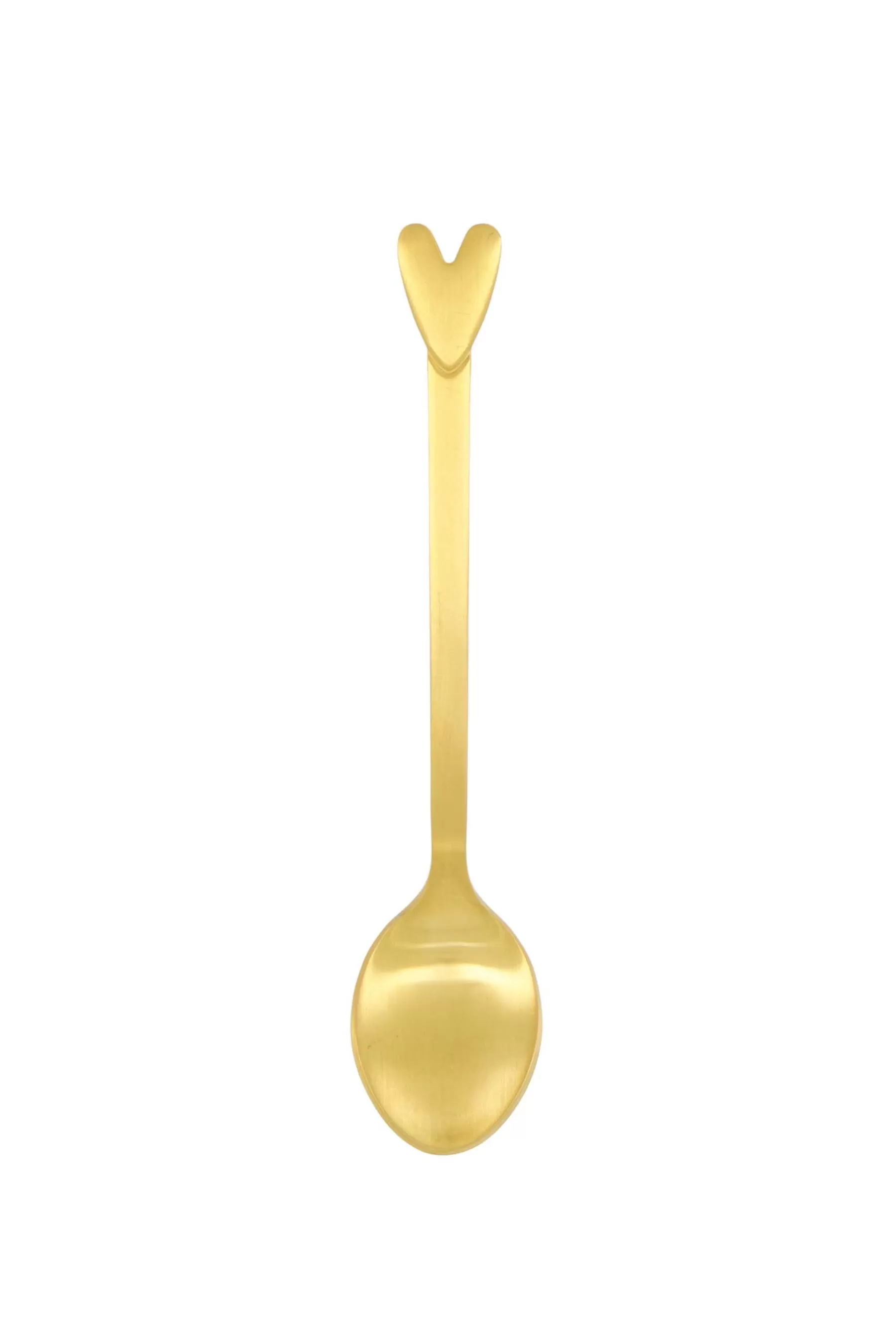 Cheap set van 4 lepeltjes hartje Bestek