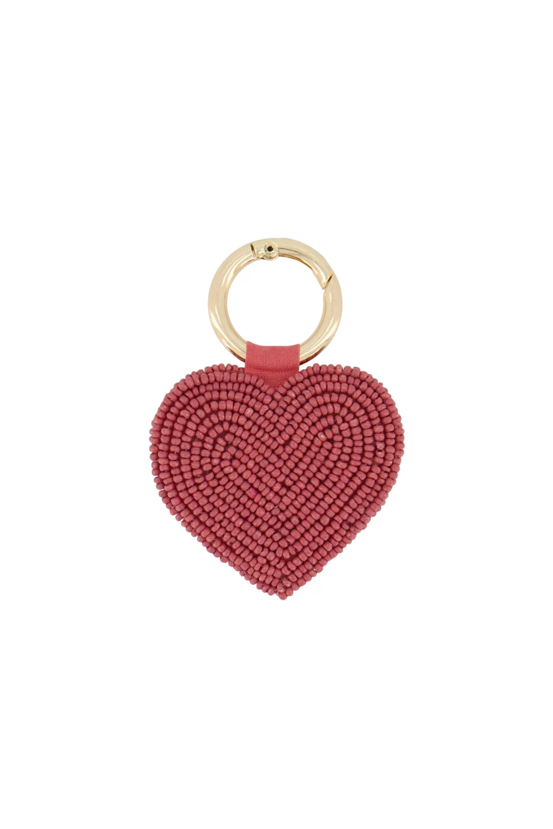 Store sleutelhanger met kralen hartje Accessoires & Sleutelhangers