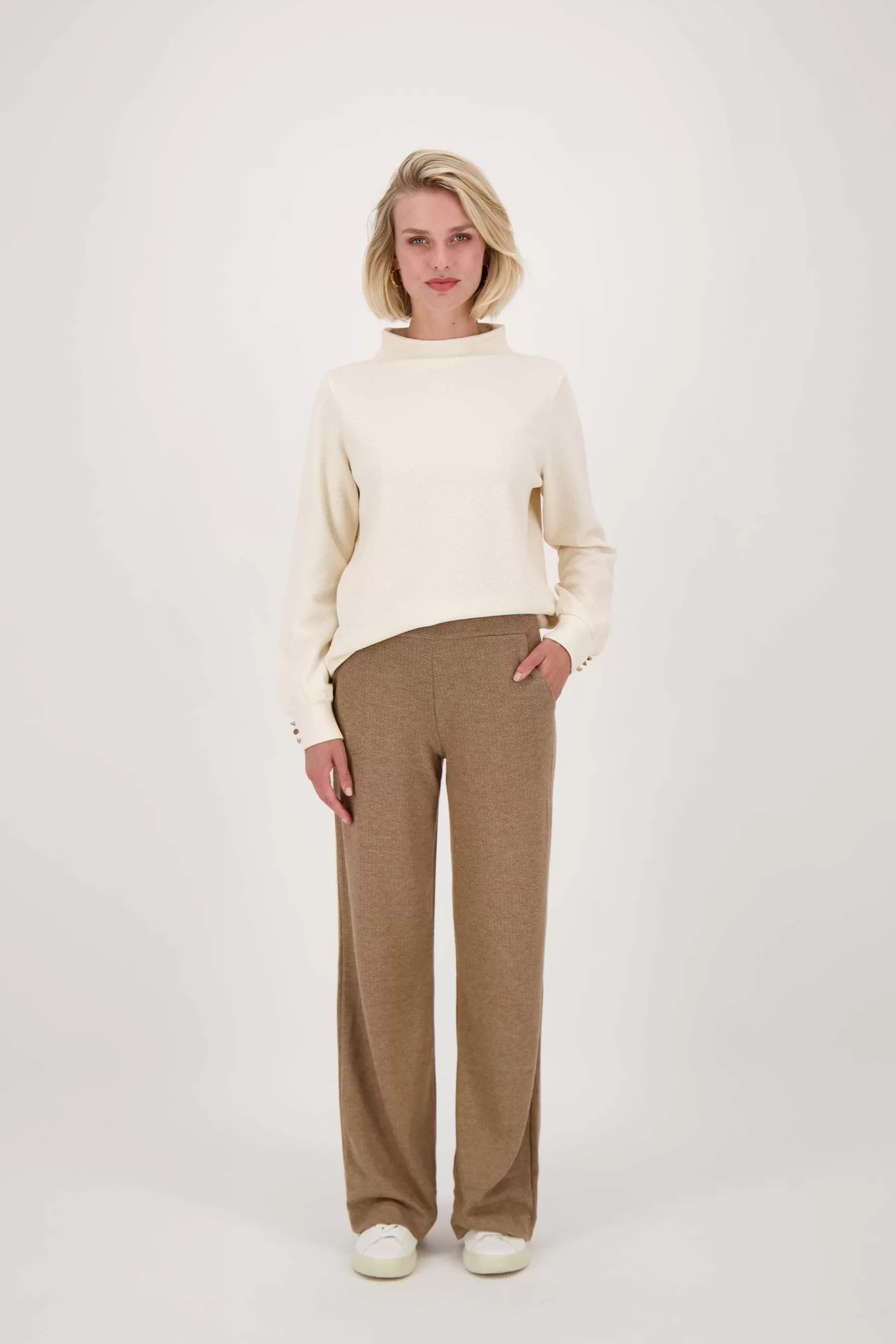 Flash Sale top met structuur Tops