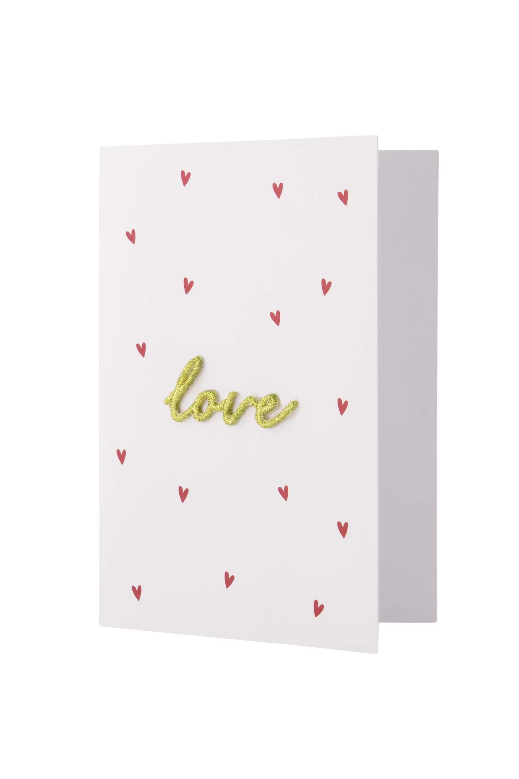 Online wenskaart love strijkembleem Kaartjes